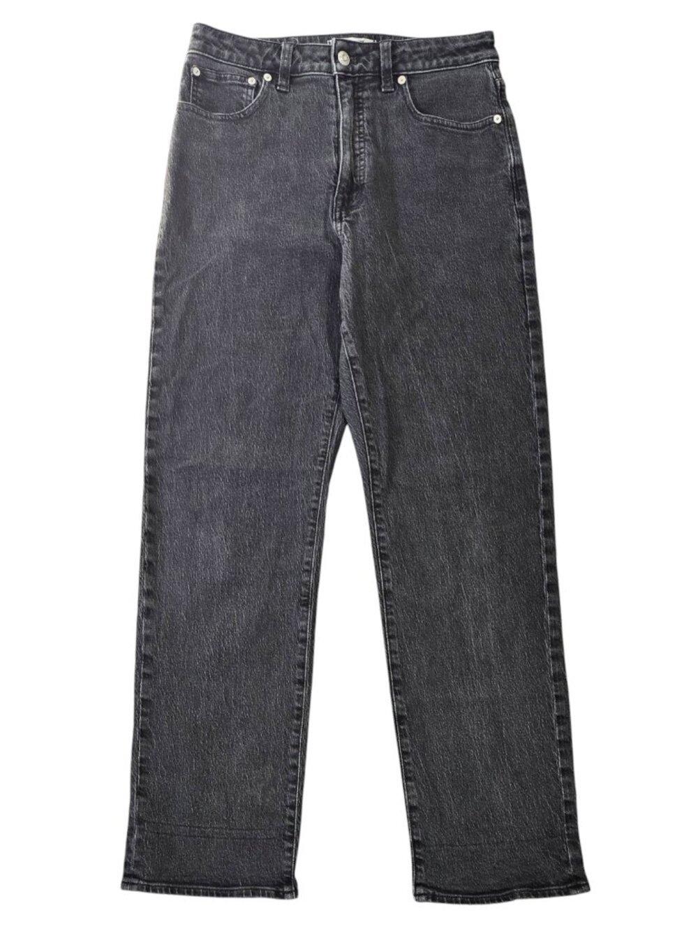 Madewell The Curvy 90s Straight Jean Faded Black Retro Look NM273
